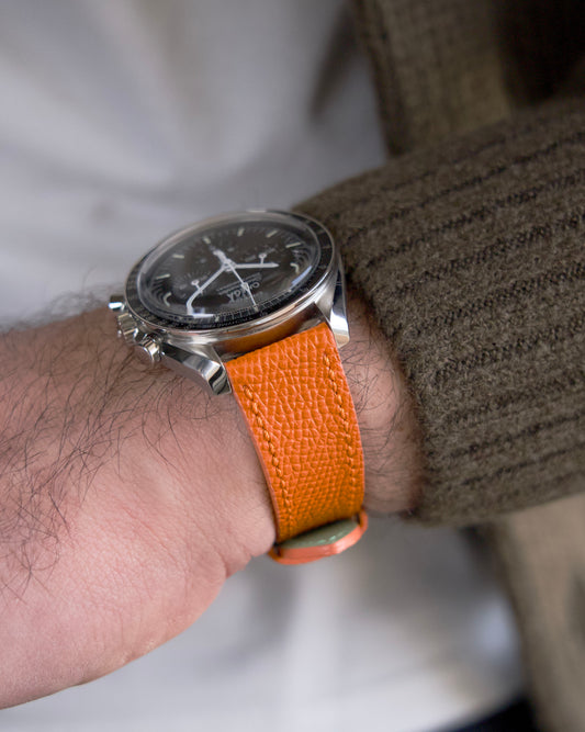 Milano | Pelle Martellata Arancio