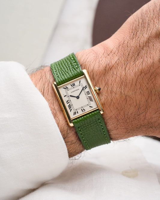 Milano | Pelle Martellata Verde