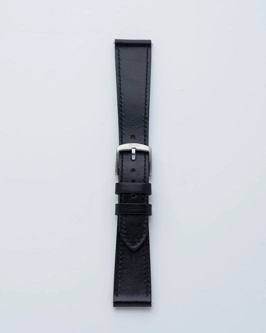 Cinturino in Pelle Nera Oliva Firenze